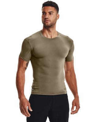 Under Armour Mens HeatGear Tactical Compression Short Sleeve T-Shirt 
